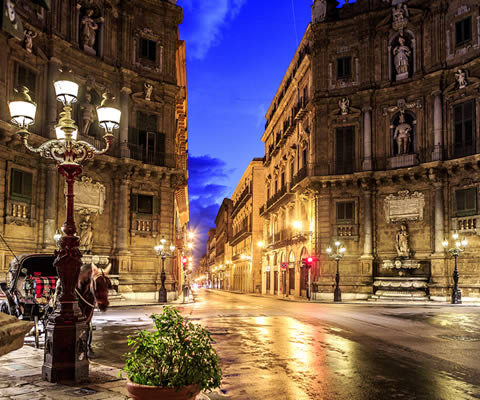 Quattro Canti Bnb Vivere Palermo